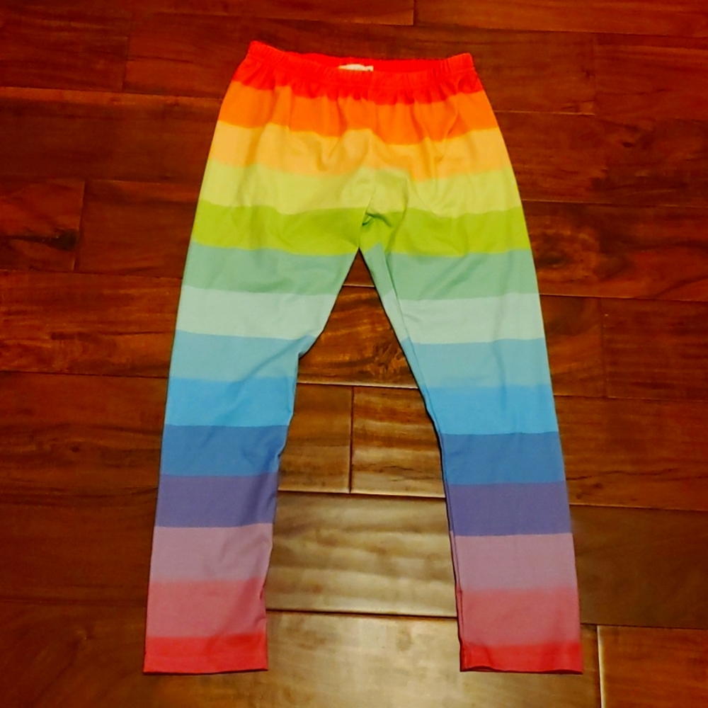 Rainbow leggings